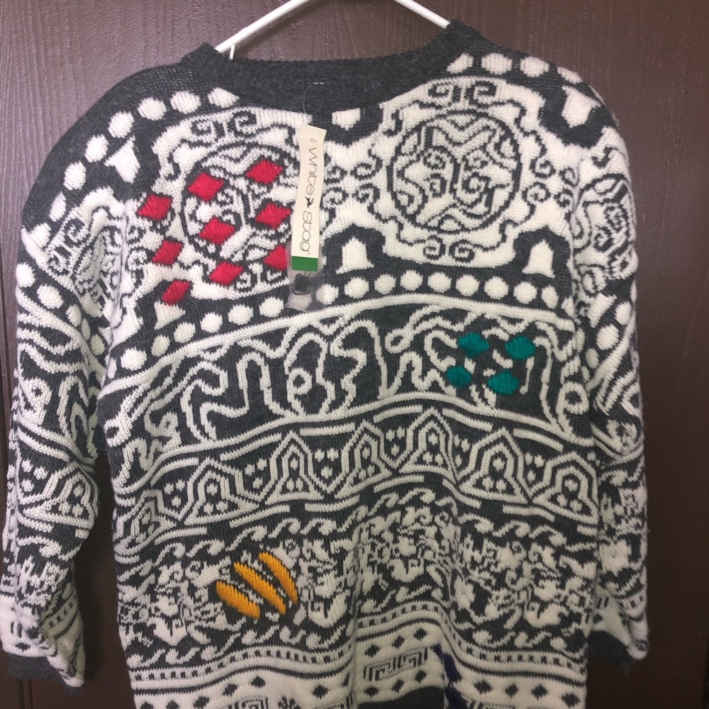 NWTs Vintage White Stag Sweater